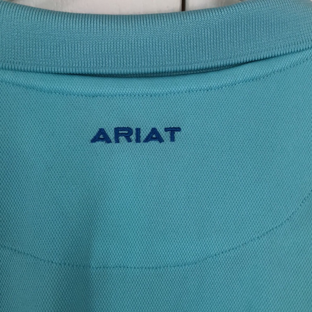 Men’s collar Ariat heat series short sleeve spring collar shirt - Picture 3 of 17